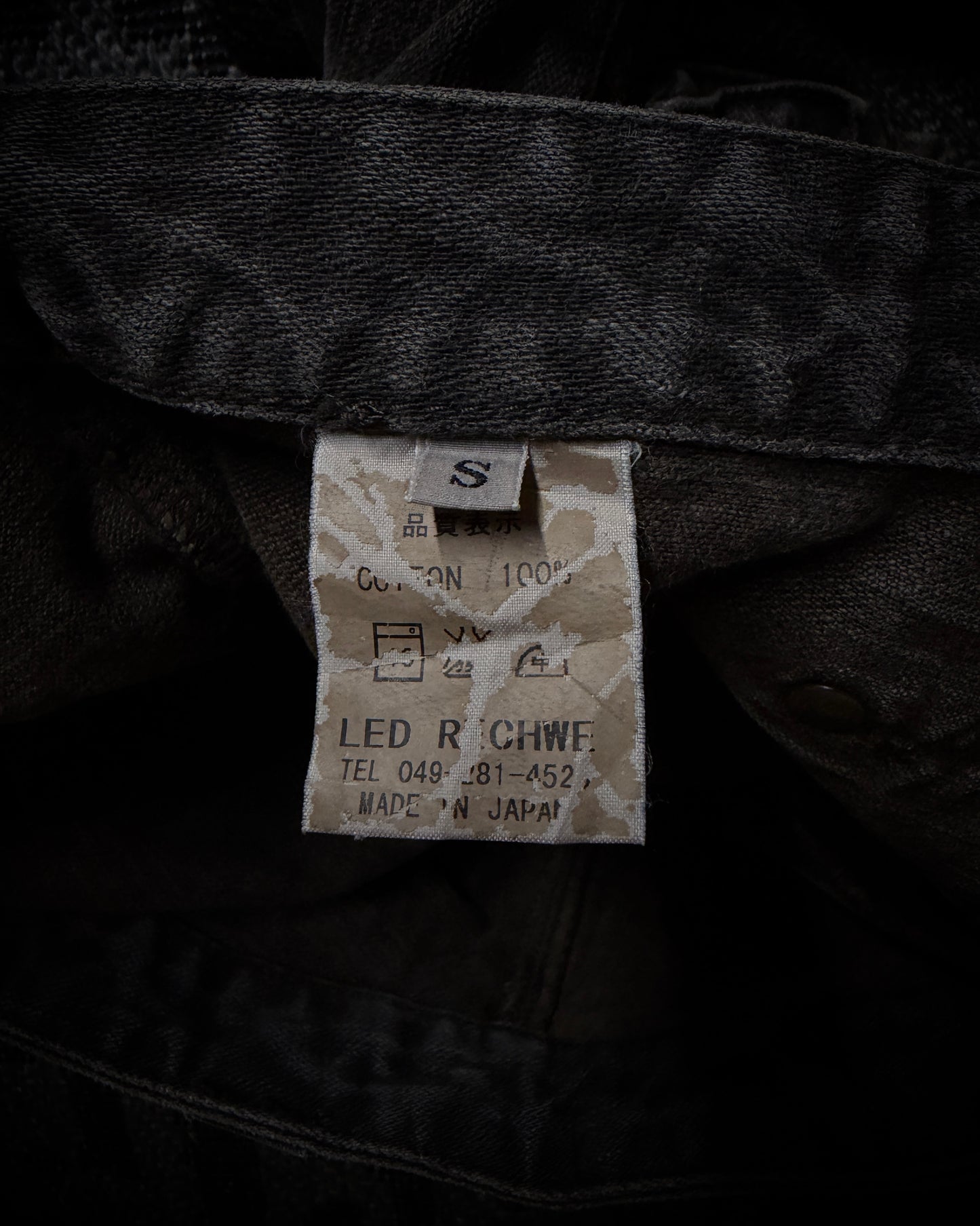 VERONICA by LED RECHWE “Crazy Racer” Mud Washed Utility Flared Denim