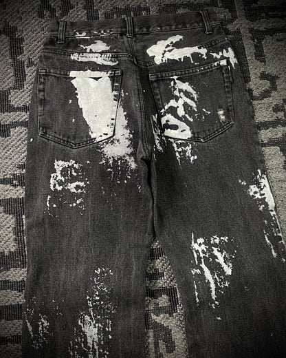 Bernings Sho Distressed Poem Bootcut Denim