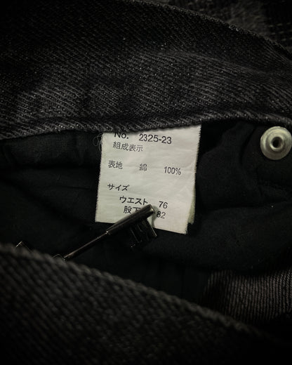 Bernings Sho Distressed Poem Bootcut Denim