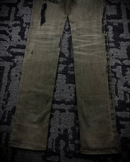 Share Spirit Painted Buckle Pants