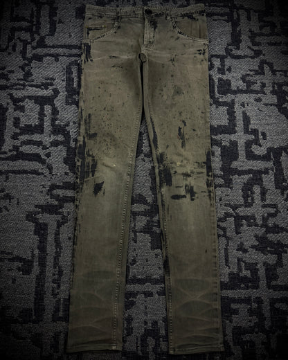 Share Spirit Painted Buckle Pants