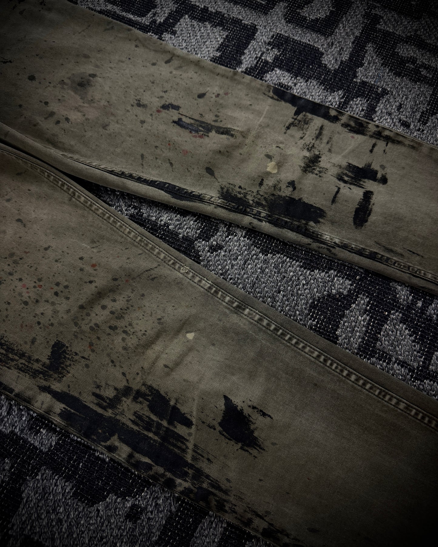 Share Spirit Painted Buckle Pants