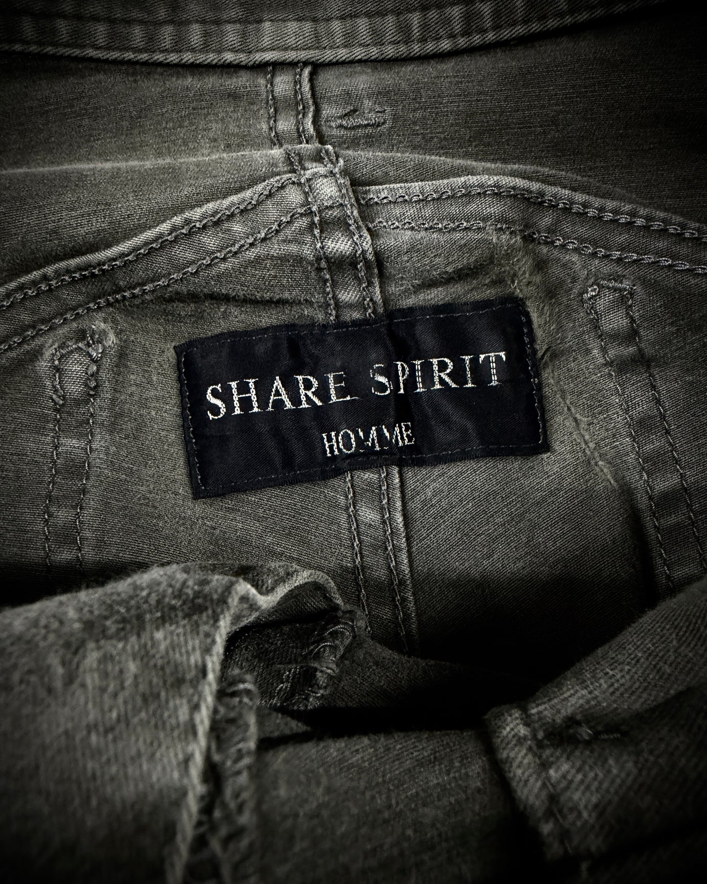 Share Spirit Painted Buckle Pants