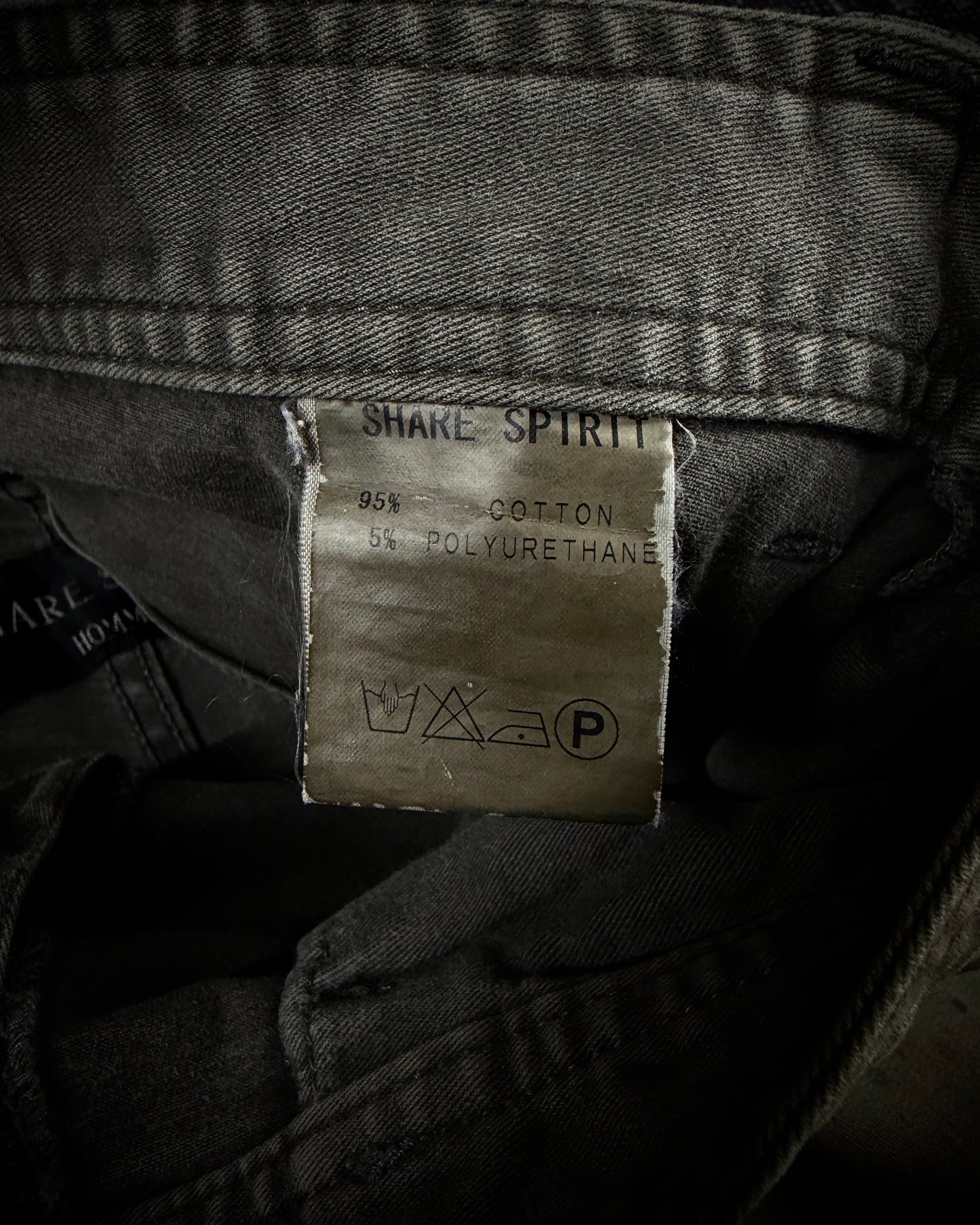 Share Spirit Painted Buckle Pants