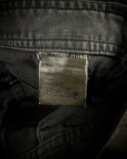 Share Spirit Painted Buckle Pants