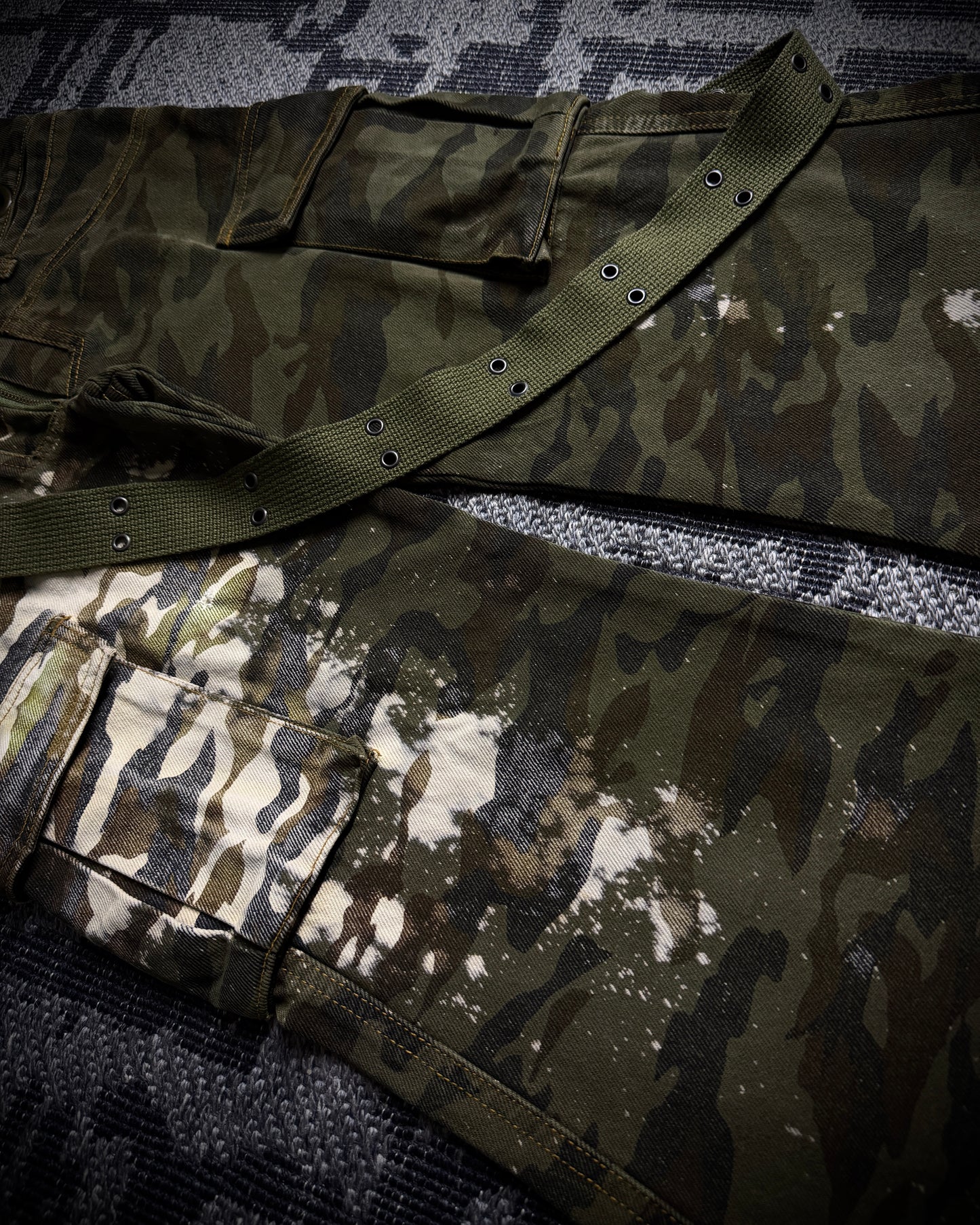 LGB Tactical Camo Bell Flared Pants