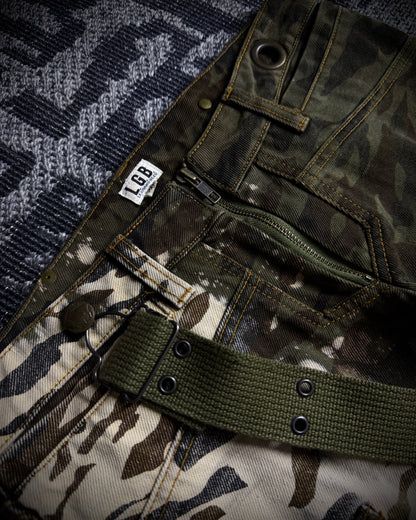 LGB Tactical Camo Bell Flared Pants