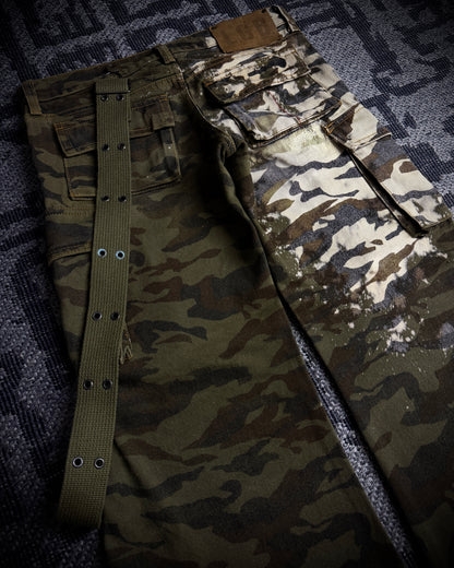 LGB Tactical Camo Bell Flared Pants