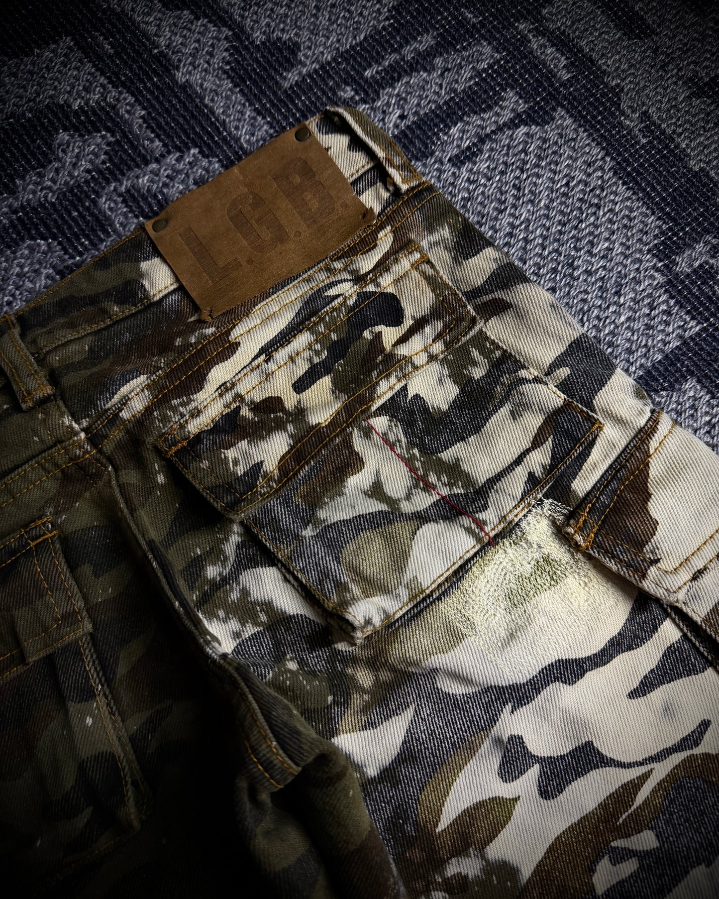 LGB Tactical Camo Bell Flared Pants