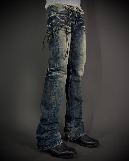 Jackrose Vintage Whiskered Fade J-Cut Denim
