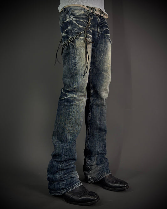 Jackrose Vintage Whiskered Fade J-Cut Denim