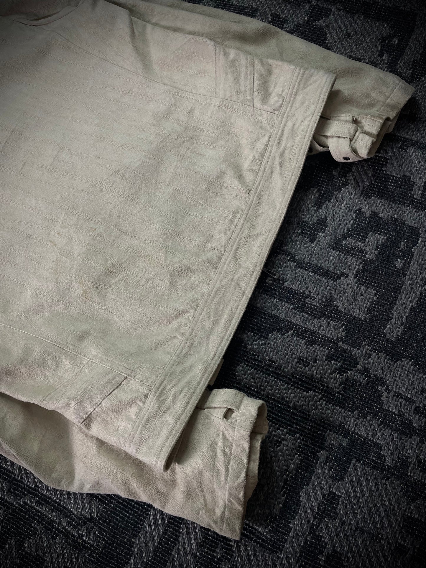 Spinach Multizip Fur Jacket