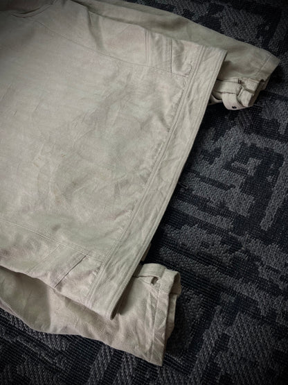 Spinach Multizip Fur Jacket