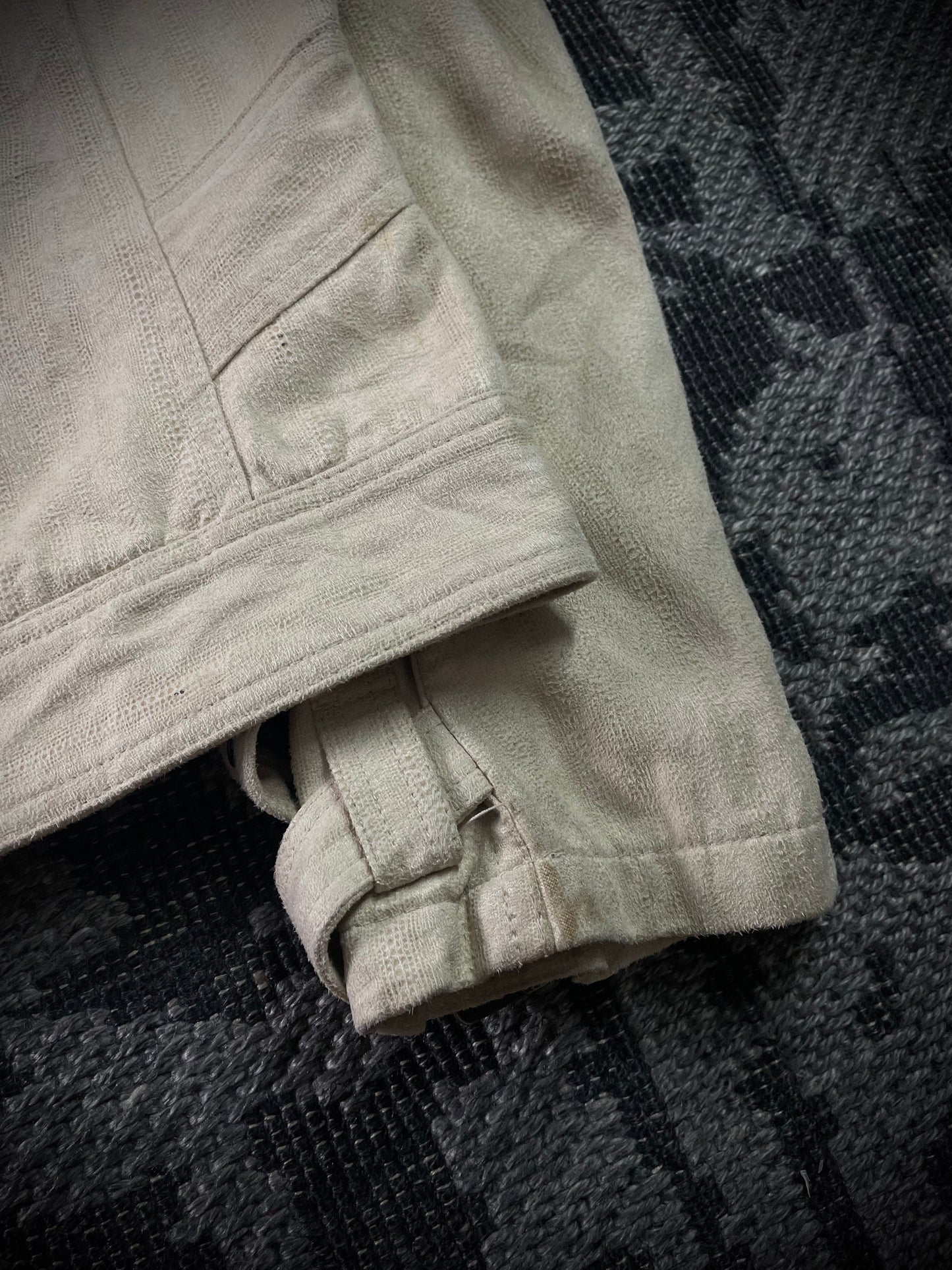 Spinach Multizip Fur Jacket