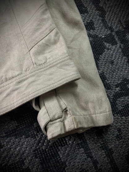 Spinach Multizip Fur Jacket