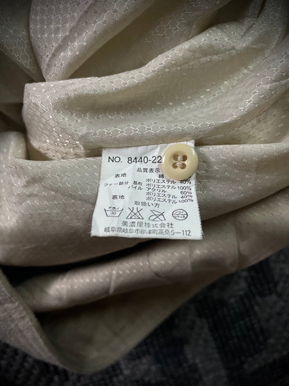 Spinach Multizip Fur Jacket