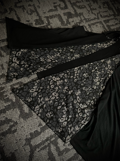 Launching Pad Leopard Glitter Hooded Vest