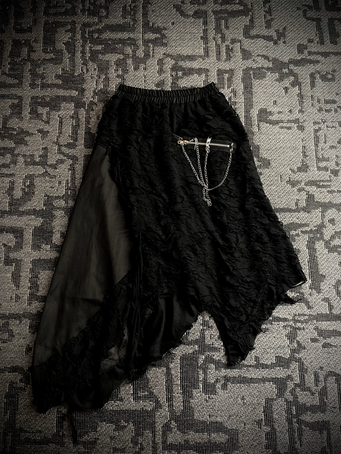 Acdc Rag Distressed Skirt