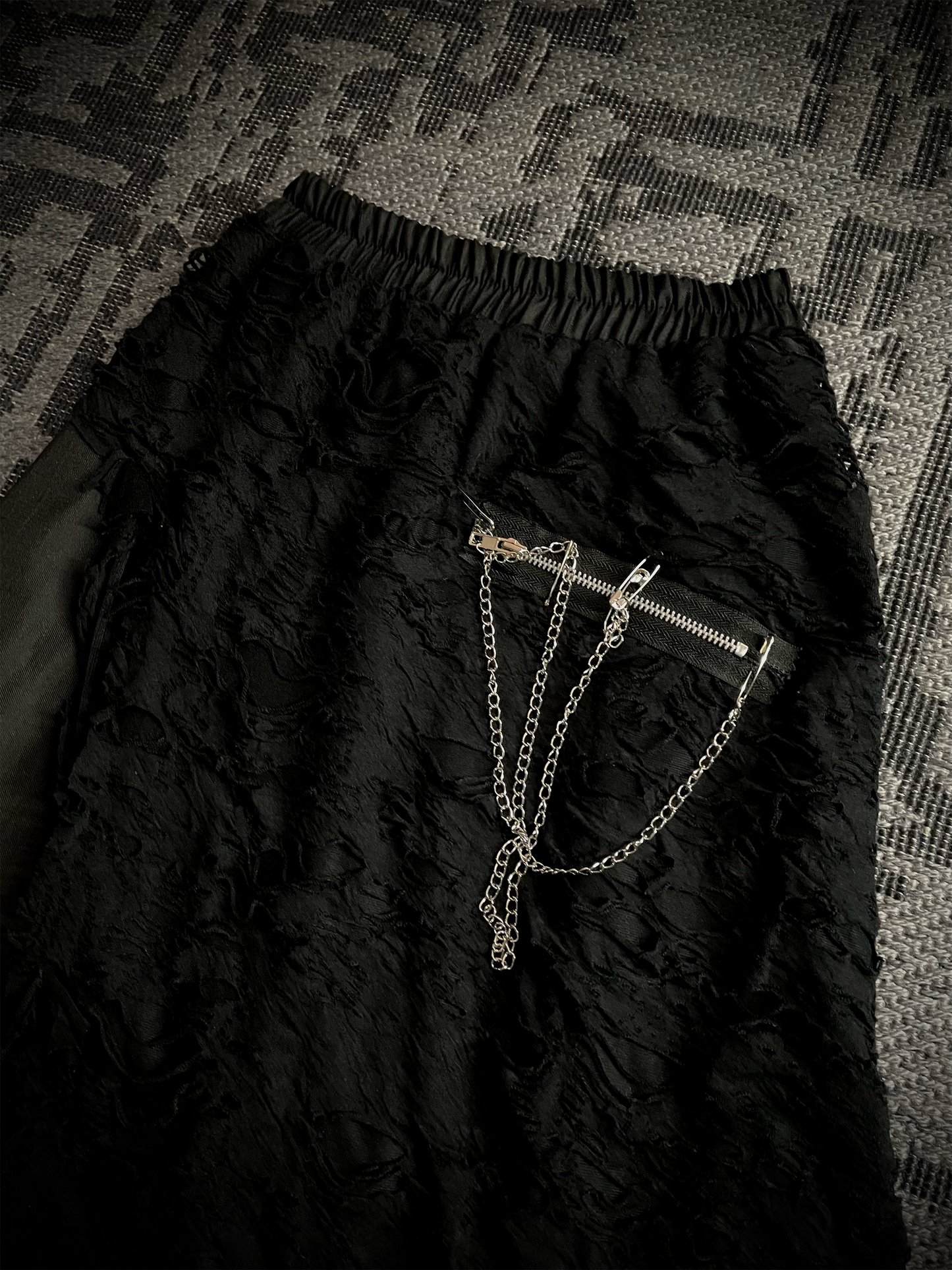 Acdc Rag Distressed Skirt