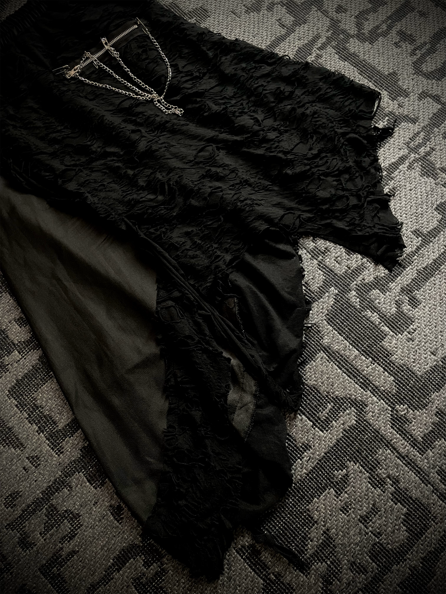 Acdc Rag Distressed Skirt