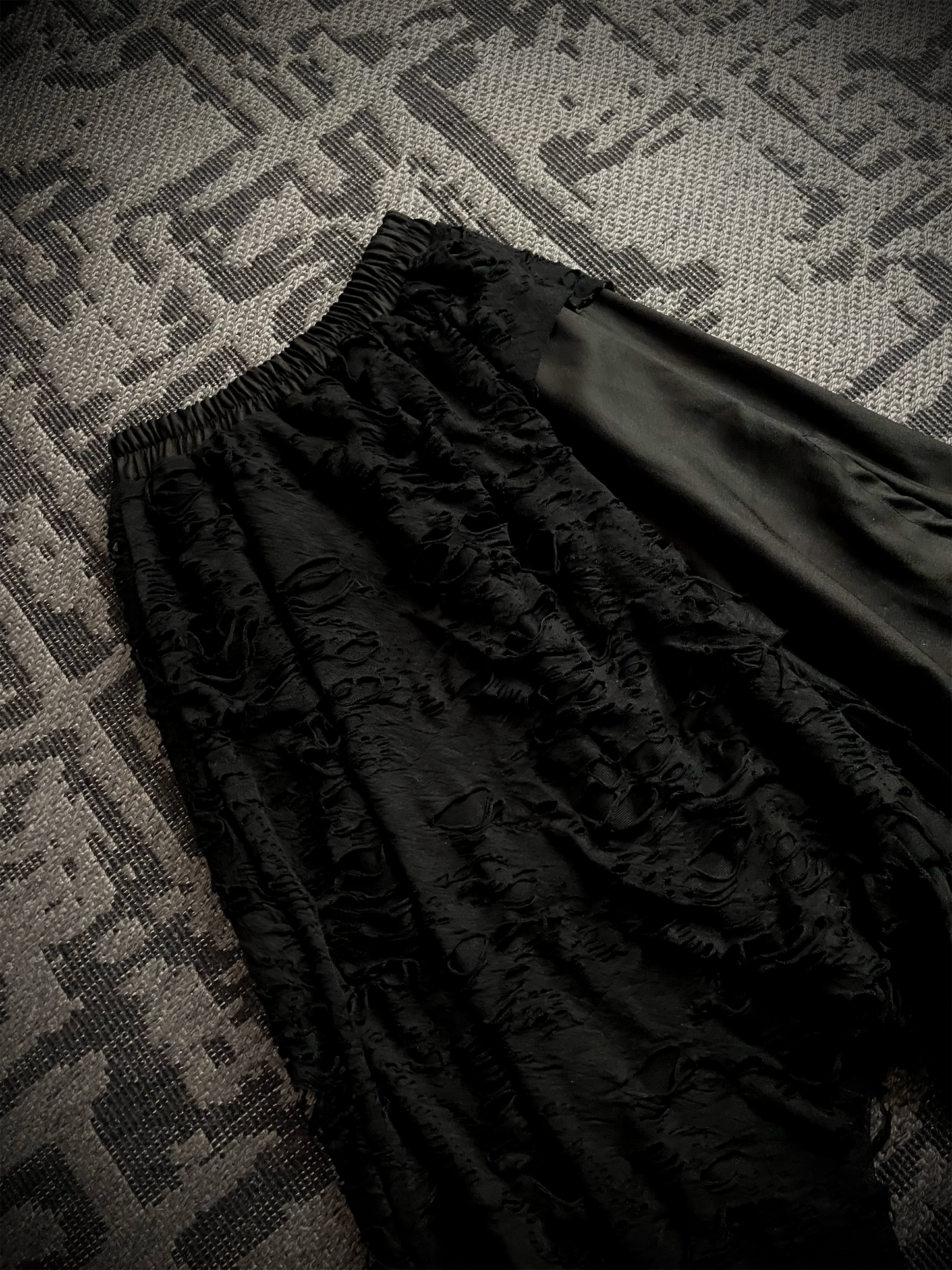 Acdc Rag Distressed Skirt