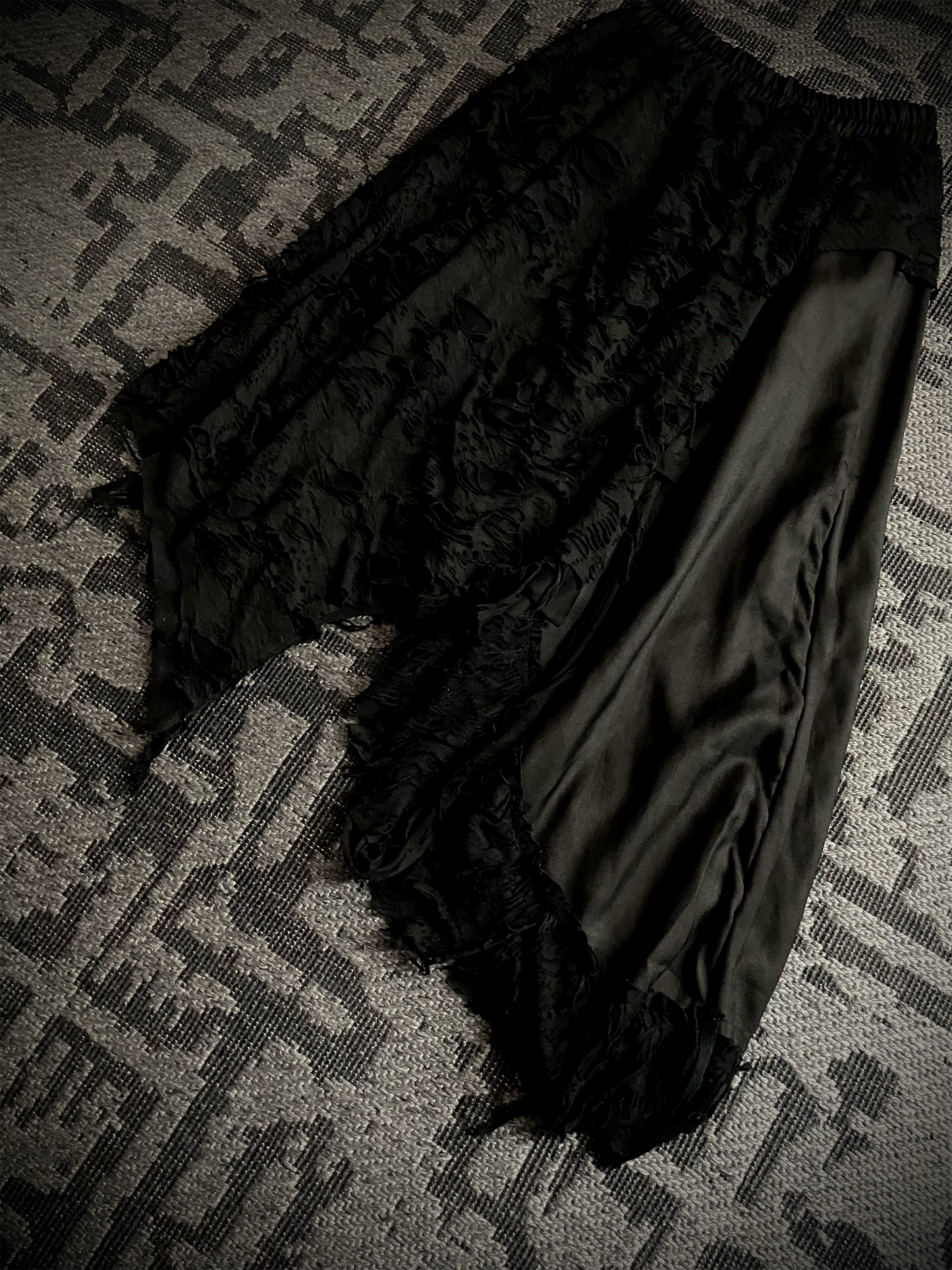 Acdc Rag Distressed Skirt