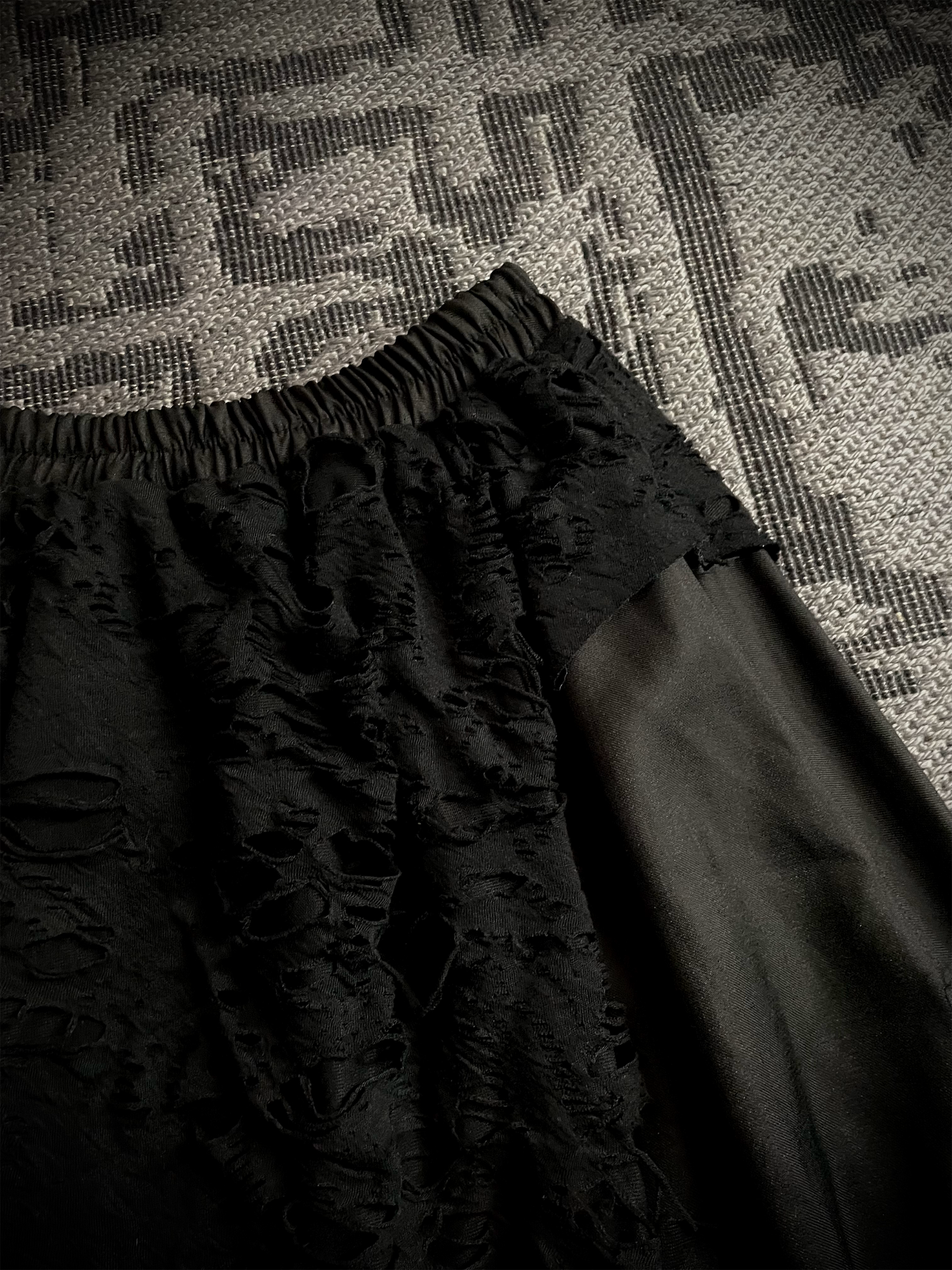 Acdc Rag Distressed Skirt