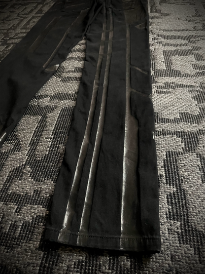 Diesel Black Gold Biker Coated Jeans