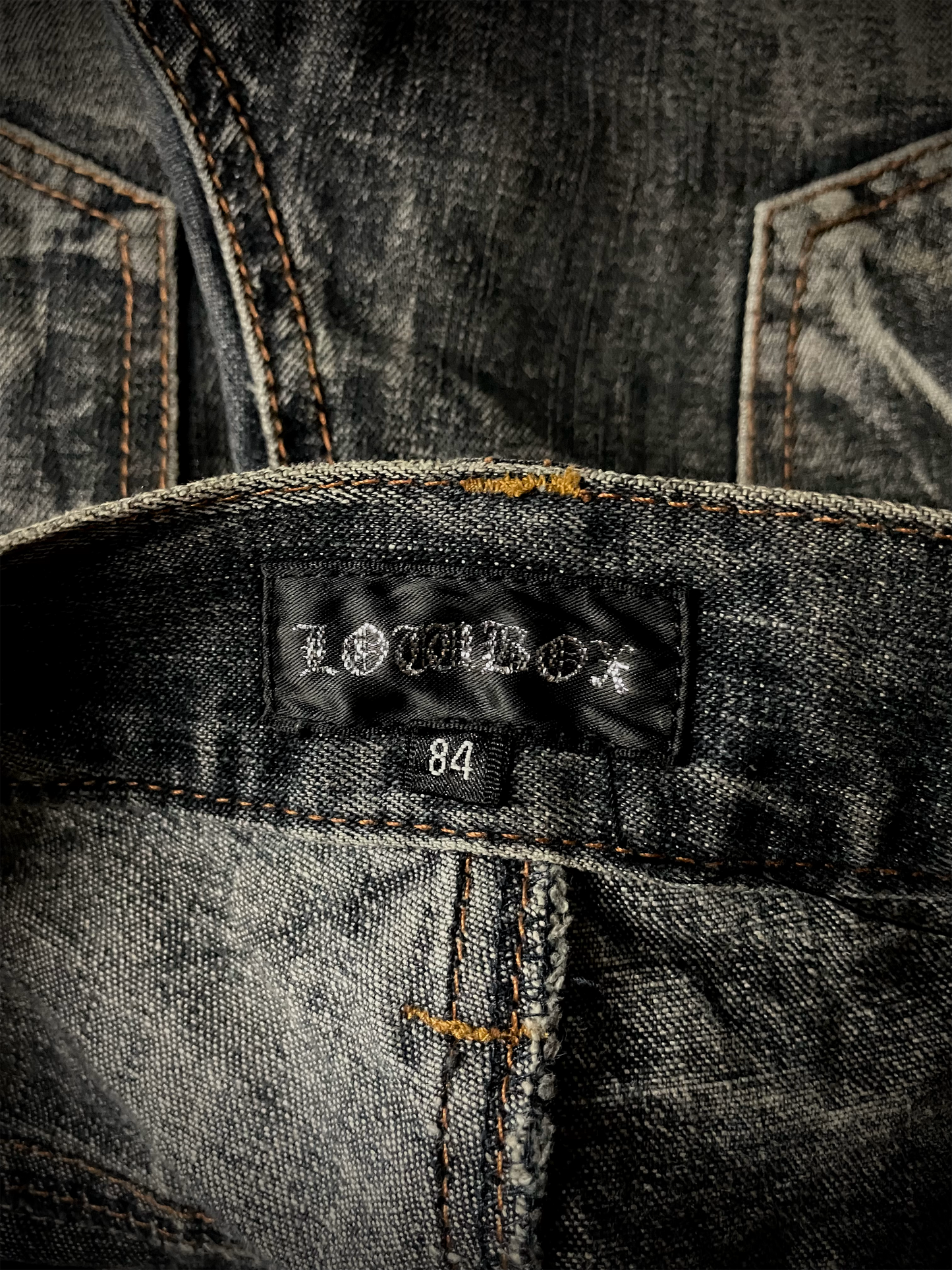 Lowbox Glitter Bootcut Flared Jeans