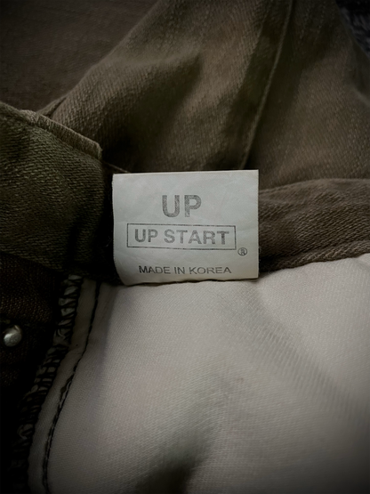 Breath Mint Camo Bootcut Flared Pants