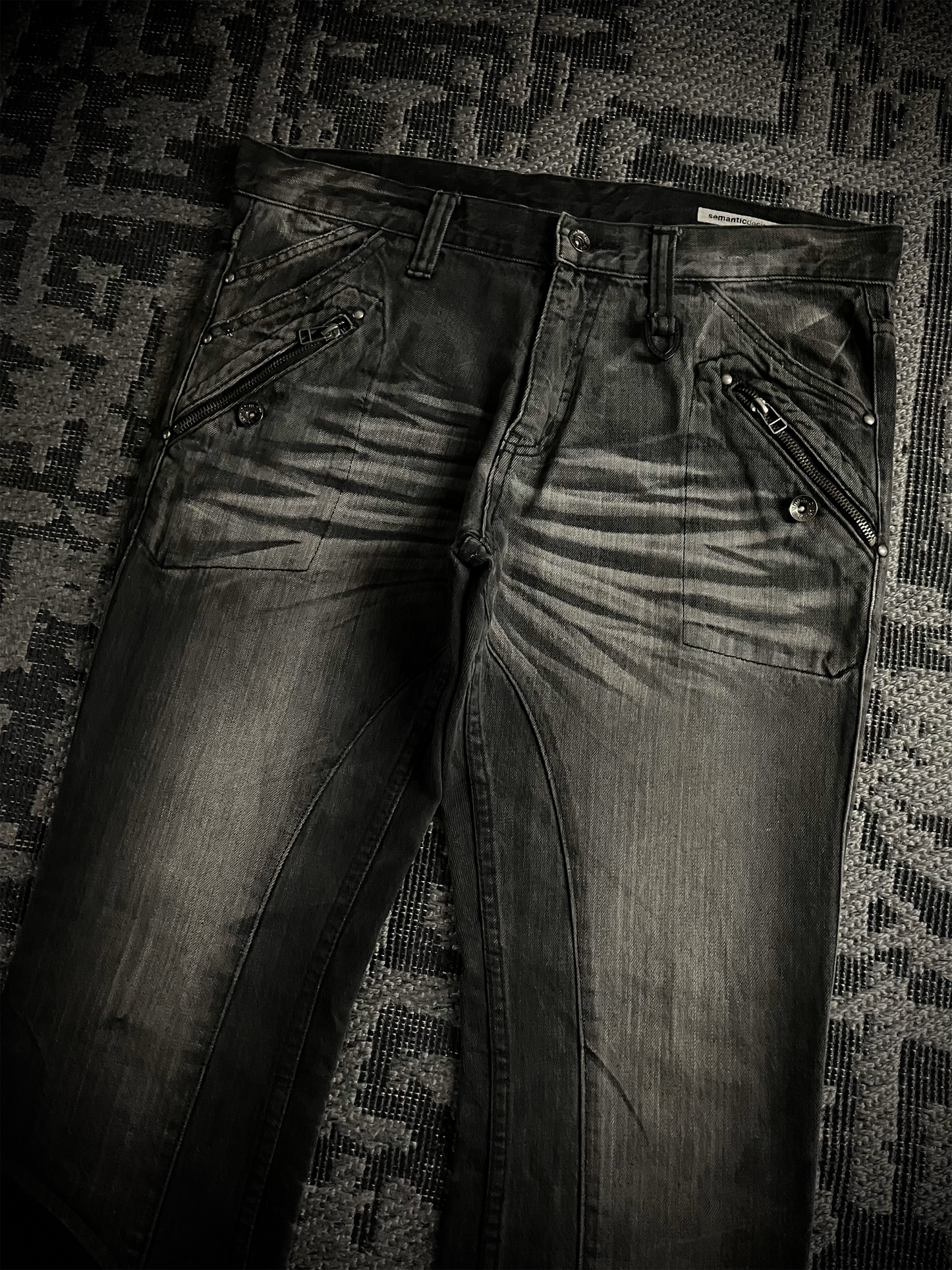 Semantic Design Whiskered Denim