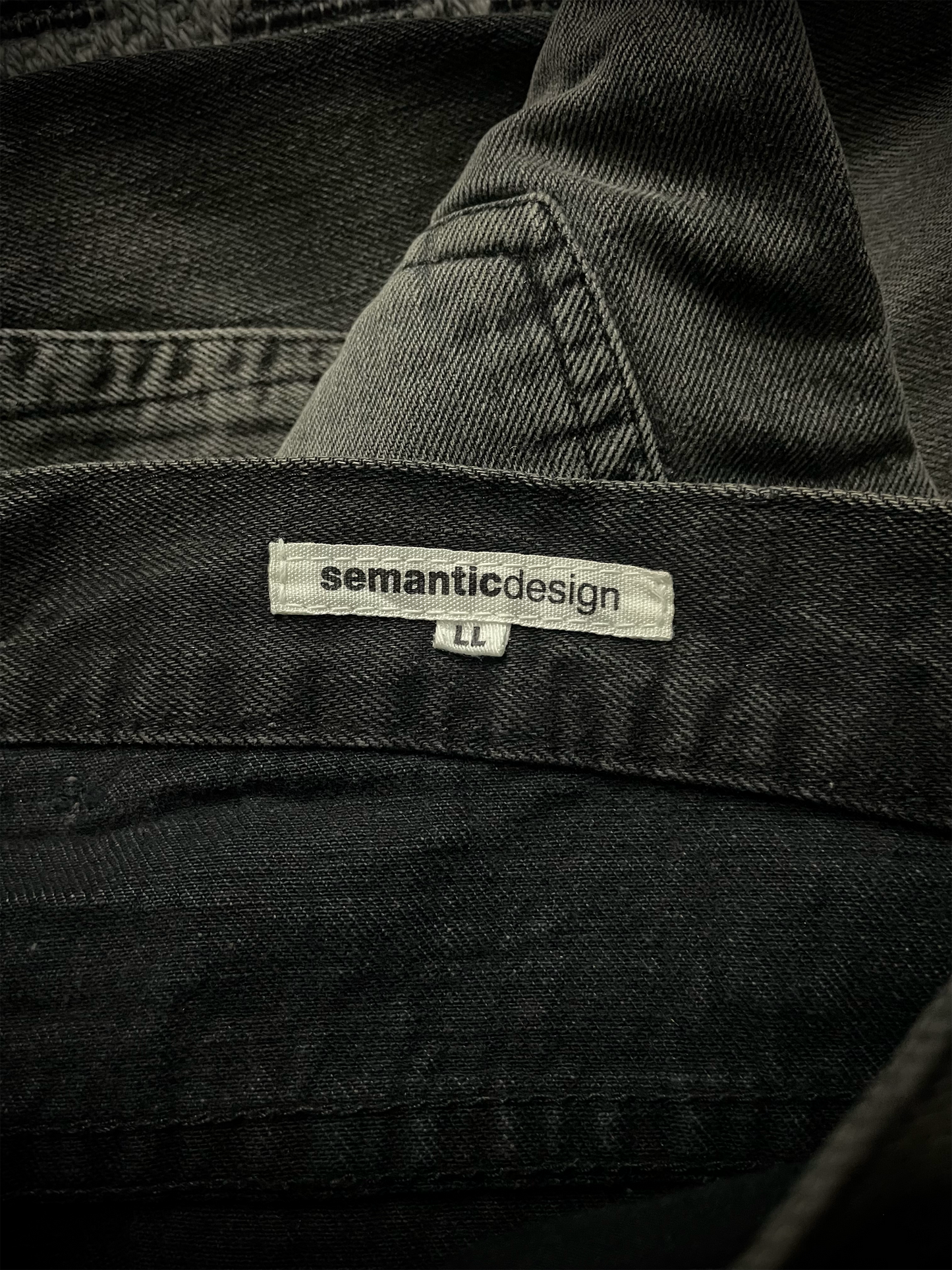 Semantic Design Whiskered Denim