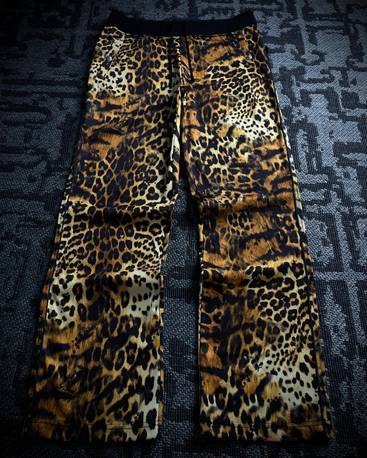 Roen Leopard Print Sweatpants