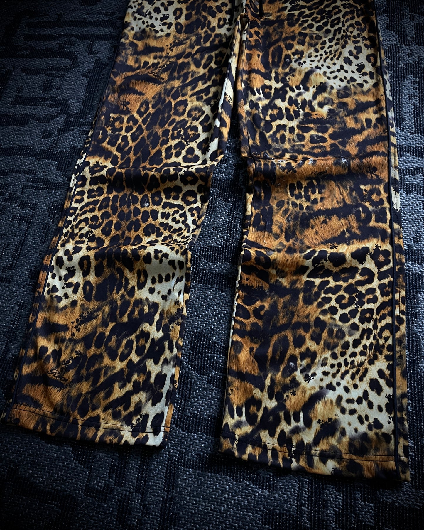 Roen Leopard Print Sweatpants