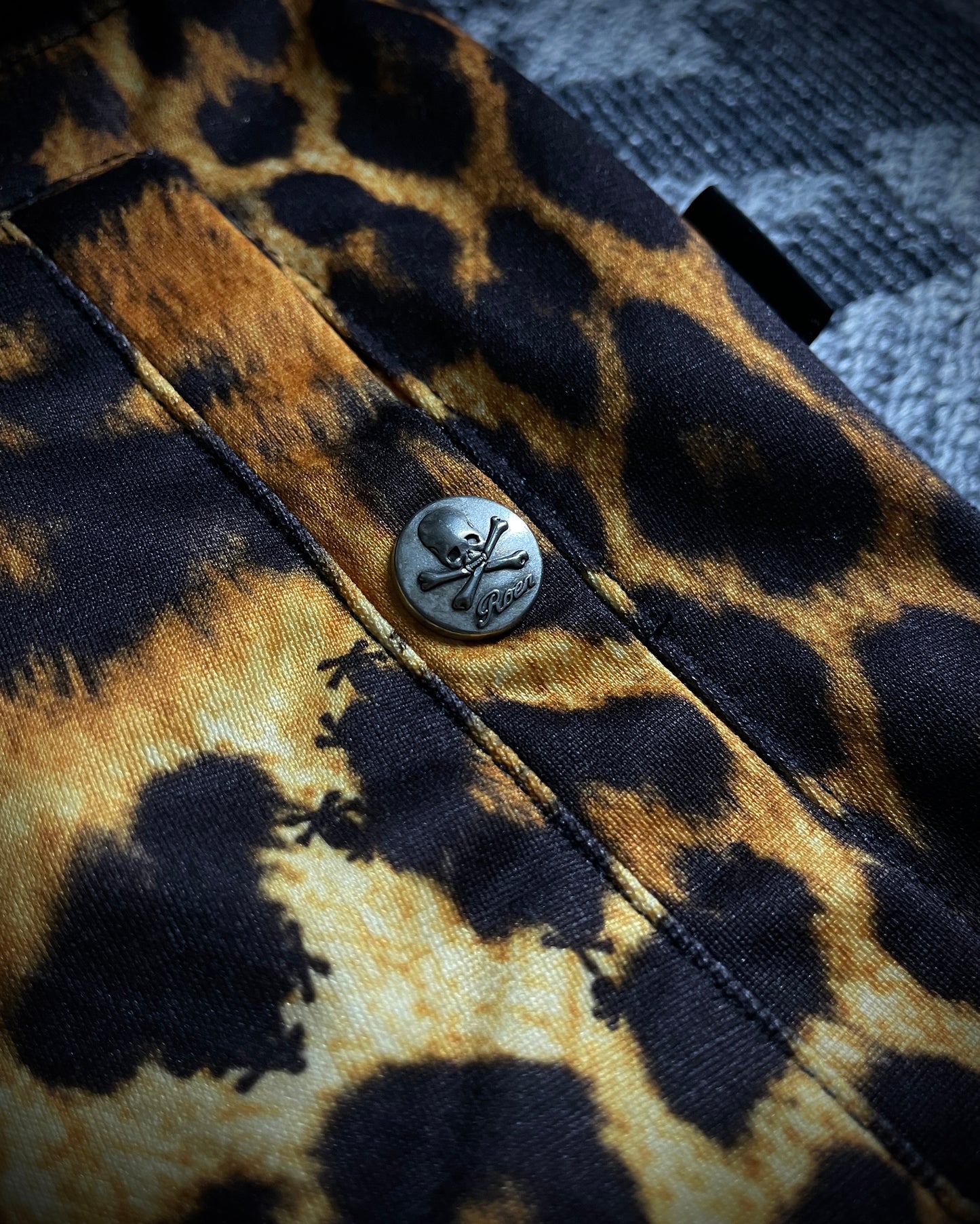 Roen Leopard Print Sweatpants