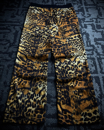 Roen Leopard Print Sweatpants