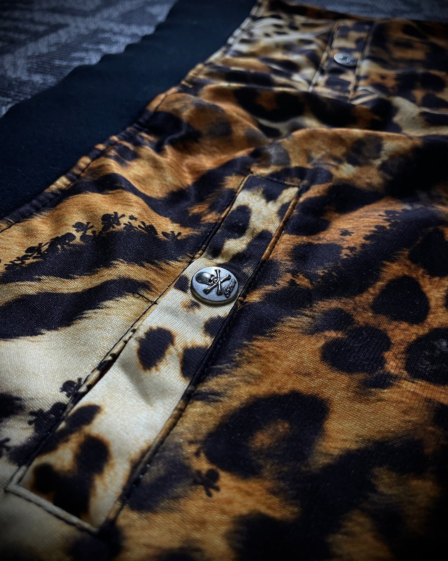 Roen Leopard Print Sweatpants