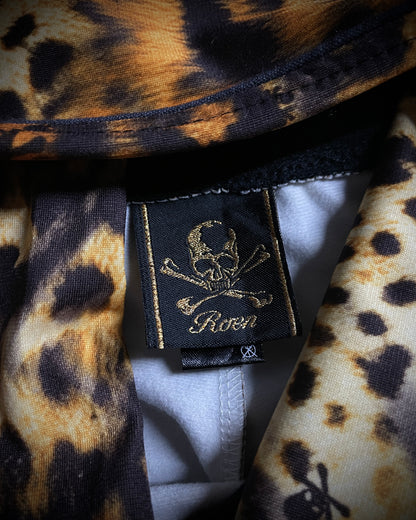 Roen Leopard Print Sweatpants