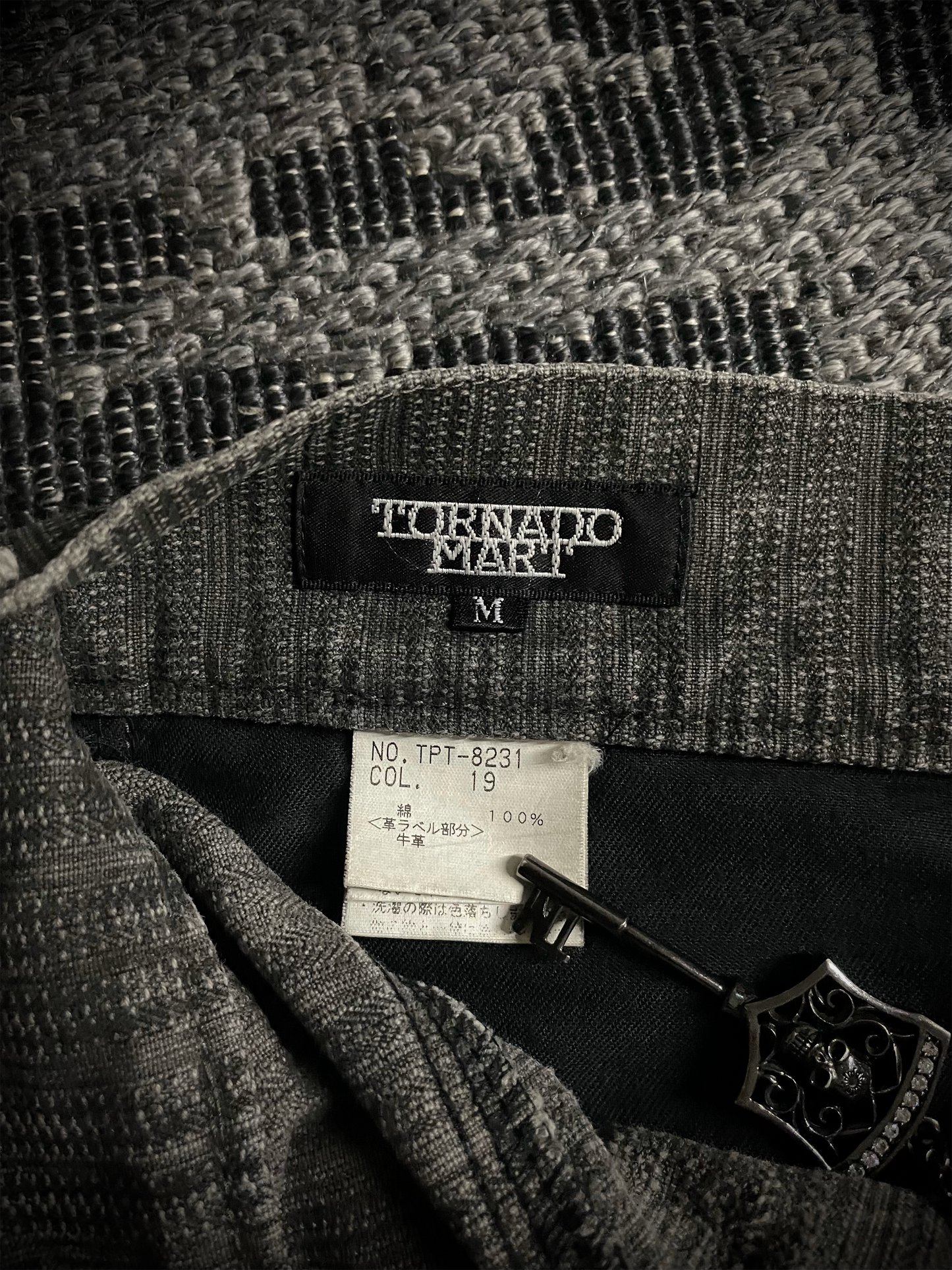 Tornado Mart Back Lace Up Flared Pants