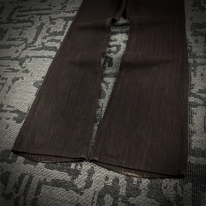 5351 Pour Les Homme Red Striped Flared Pants