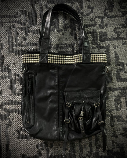 Kmrii 1301-BG02 White Estoc Tote Bag