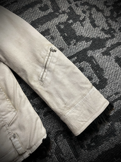 Unstable 2000's Japanese Worn Out Fur Jacket