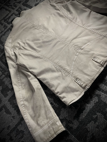 Unstable 2000's Japanese Worn Out Fur Jacket