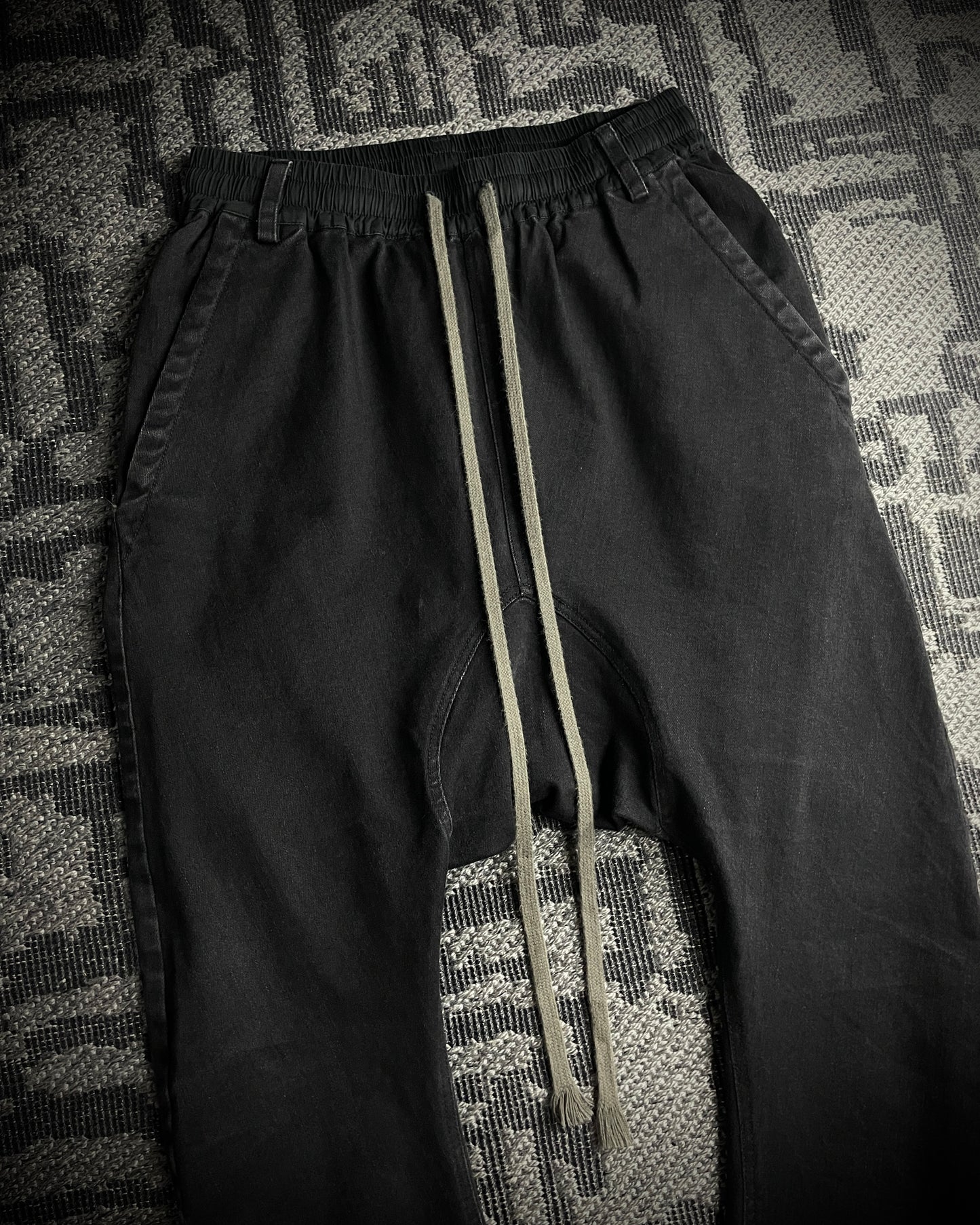 A.F ARTEFACT Sarouel Stretch Denim Skinny Black