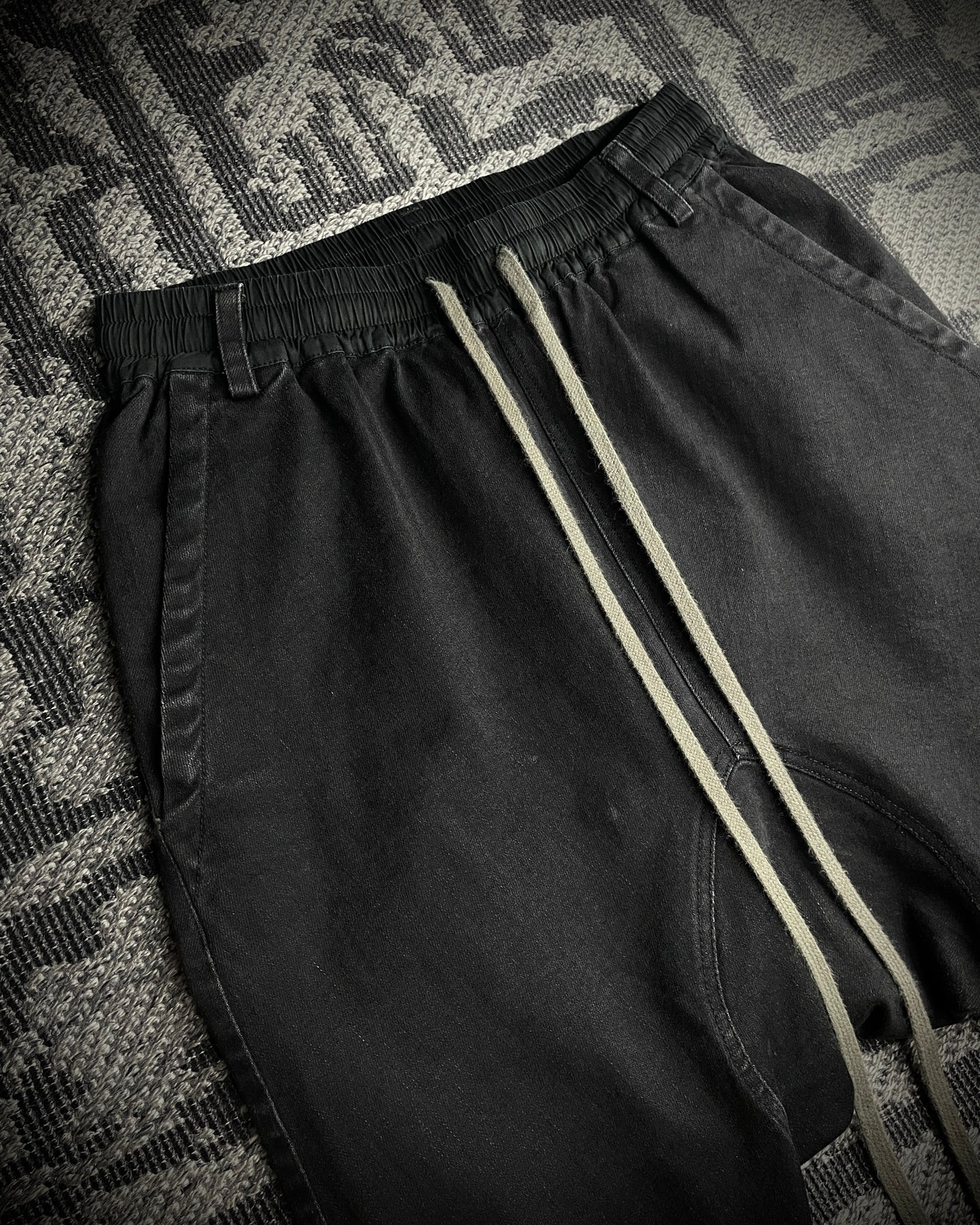 A.F ARTEFACT Sarouel Stretch Denim Skinny Black