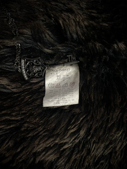 Unstable 2000's Japanese Worn Out Fur Jacket
