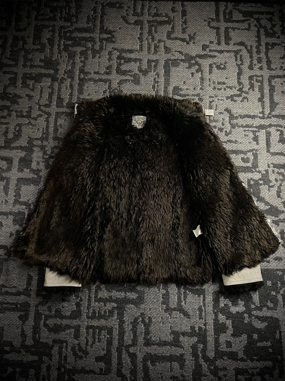 Unstable 2000's Japanese Worn Out Fur Jacket