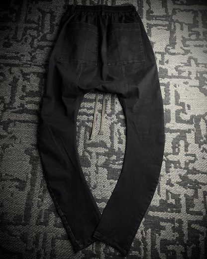 A.F ARTEFACT Sarouel Stretch Denim Skinny Black