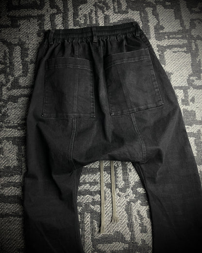 A.F ARTEFACT Sarouel Stretch Denim Skinny Black