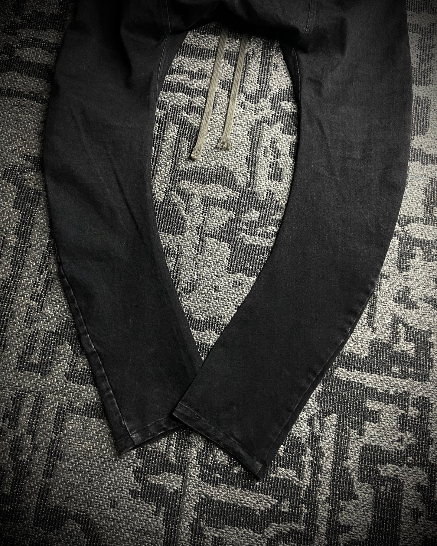 A.F ARTEFACT Sarouel Stretch Denim Skinny Black